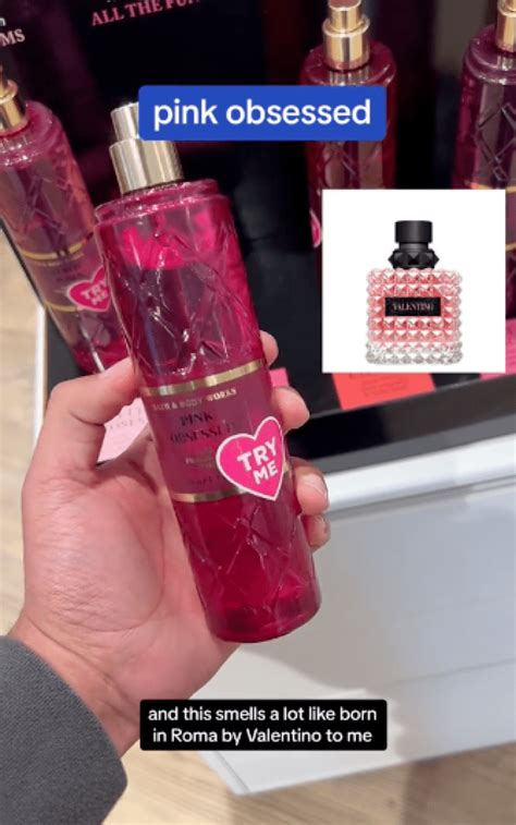 bath and body works pink obsessed dupe